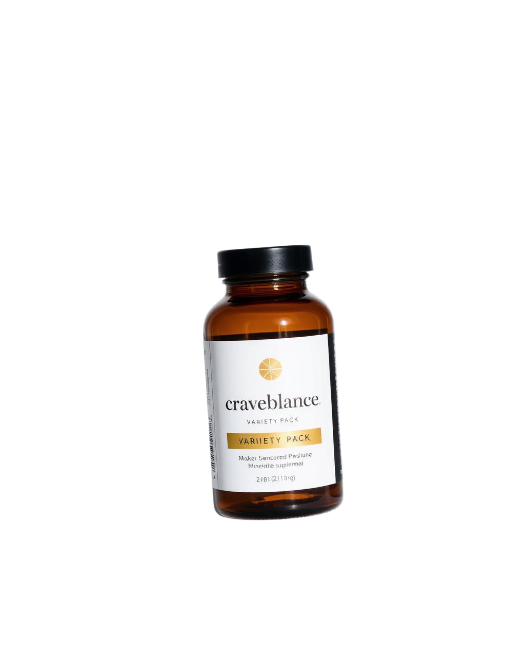 Cravebalance Variety Pack supplement bottle