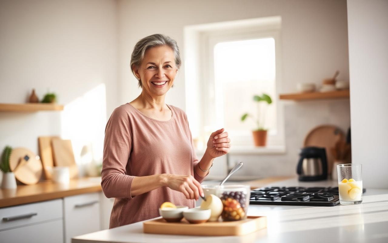 Woman enjoying a healthy lifestyle with Cravebalance